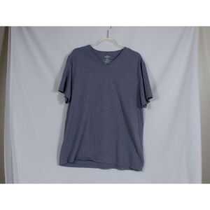 Bombas Men's Bee Better Basic V-Neck T-Shirt Pima Cotton Comfort Tee‎ Gray XL